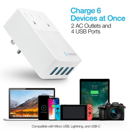 Naztech Naztech Fast Multi-Device Charger 14164